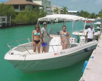 Florida Keys boat rentals from keysboat.com